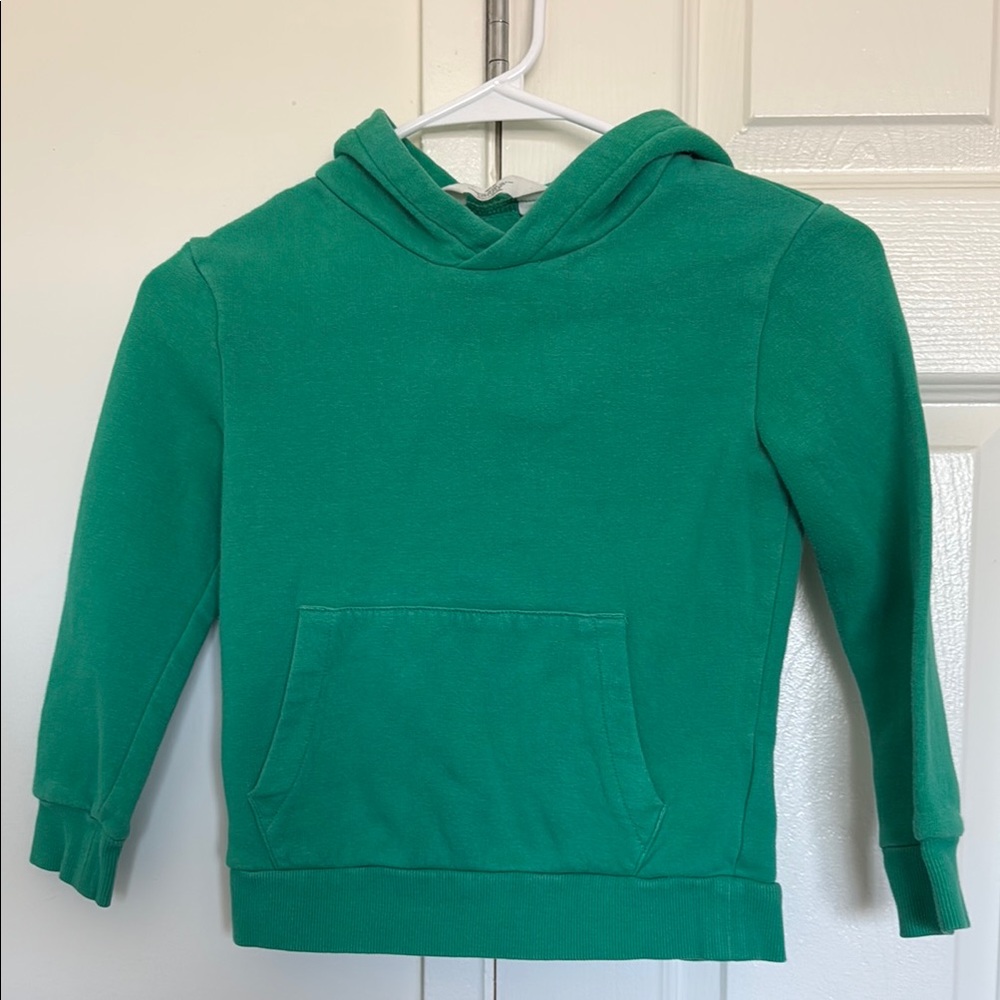 H&M Green Sweatshirt Hoodie Casual Style